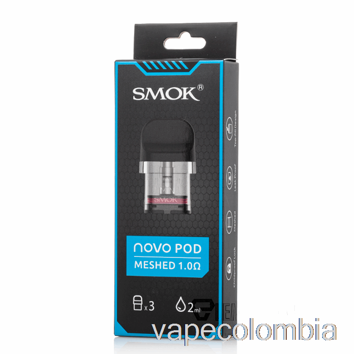 Vape Desechables Smok Novo Cartuchos De Cápsulas De Repuesto Vainas De Malla Novo De 1.0ohm